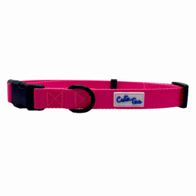 Cutie Ties Fun Design Dog Collar (Color: pink, size: small)